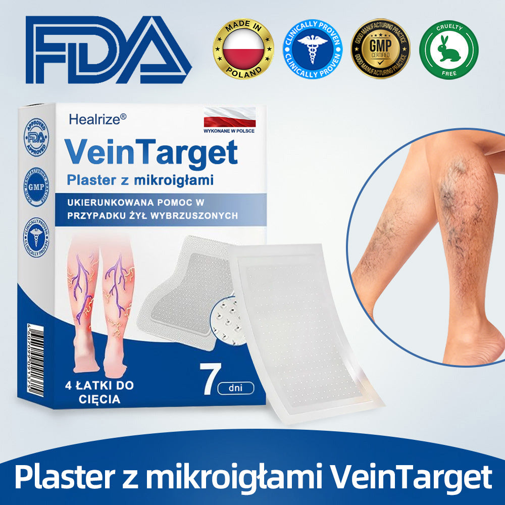 ✅ 👩‍⚕️👩‍⚕️ Healrize® VeinTarget mikro-tűs tapasz ⚡ Azonnali enyhülés, hosszan tartó eredmények