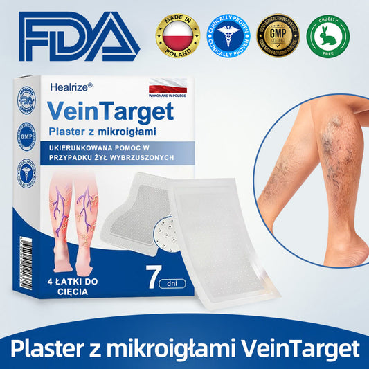✅ 👩‍⚕️👩‍⚕️ Healrize® VeinTarget mikro-tűs tapasz ⚡ Azonnali enyhülés, hosszan tartó eredmények