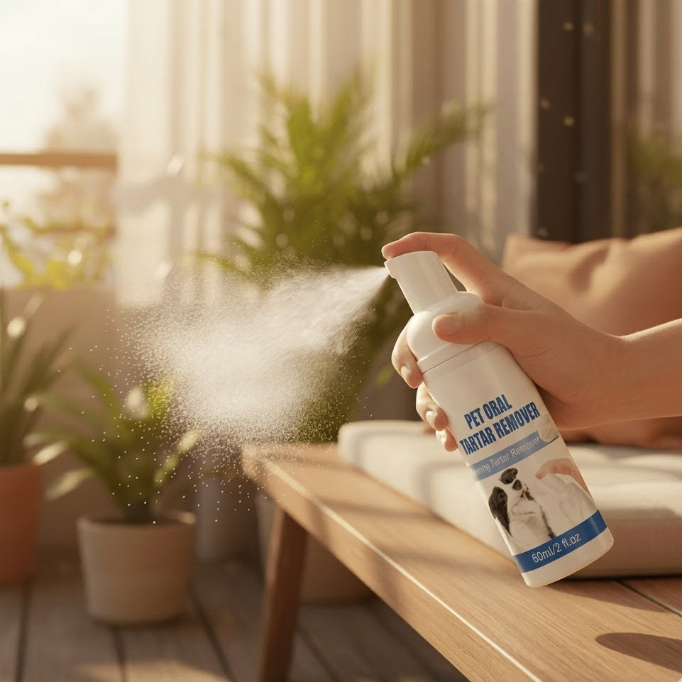 Navozilo® Fogkő Eltávolító Szájápoló Spray Kutyák és Macskák Számára